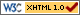 [Valid XHTML 1.0 Transitional]